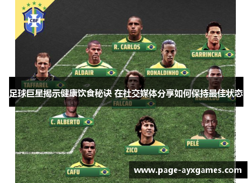 足球巨星揭示健康饮食秘诀 在社交媒体分享如何保持最佳状态 足球巨星揭示健康饮食秘诀 在社交媒体分享如何保持最佳状态