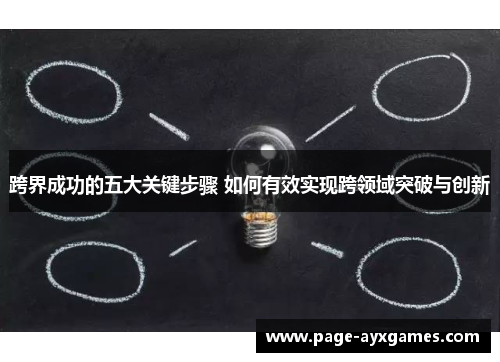 跨界成功的五大关键步骤 如何有效实现跨领域突破与创新 跨界成功的五大关键步骤 如何有效实现跨领域突破与创新
