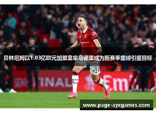 贝林厄姆以1.03亿欧元加盟皇家马德里成为新赛季重磅引援目标